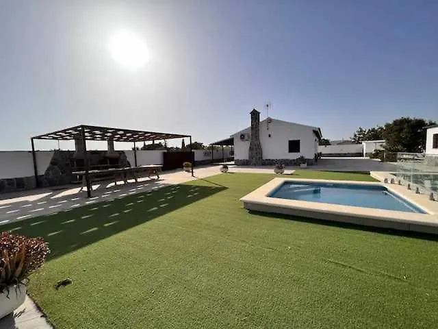 Casa 1 Adosada Con Piscina Compartida A 600M Playa Villa El Palmar  Spain